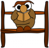 +read+reading+owl+ clipart