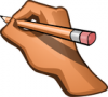 +write+writing+utensile+hand+writing+pencil+ clipart