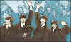 +famous+people+Beatles+600+airport+1964+ clipart