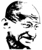 +famous+people+Mahatma+Gandhi+ clipart