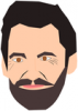 +famous+people+celebrity+actor+Hugh+Jackman+ clipart