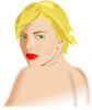 +famous+people+celebrity+actor+Scarlett+Johansson+ clipart