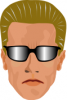 +famous+people+celebrity+actor+Schwartzenegger+ clipart