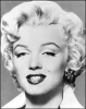 +famous+people+celebrity+actor+actress+Marilyn+Monroe+BW+2+ clipart