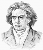 +famous+people+composer+musician+Beethoven+lineart+ clipart