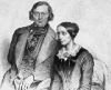 +famous+people+composer+musician+Clara+and+Robert+Schumann+ clipart