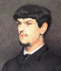 +famous+people+composer+musician+Claude+Debussy+1884+ clipart