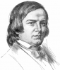 +famous+people+composer+musician+Robert+Schumann+sketch+ clipart