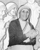 +famous+people+humanitarian+Mother+Teresa+BW+ clipart