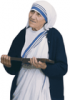 +famous+people+humanitarian+Mother+Teresa+vector+ clipart