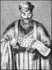 +famous+people+logic+philosopher+Confucius+w+tablet+ clipart