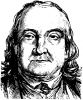 +famous+people+logic+philosopher+Jeremy+Bentham+lineart+ clipart