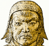 +famous+people+military+warrior+history+Genghis+Kahn+256+ clipart