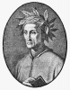 +famous+people+writer+author+history+Alighieri+Dante+ clipart