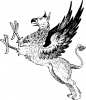 +character+fiction+griffin+ clipart