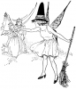 +character+fiction+little+witch+ clipart