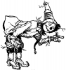 +character+fiction+scarecrow+bowing+ clipart