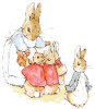+fiction+children+book+Peter+Rabbit+ clipart