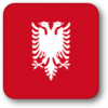 +flag+emblem+country+Albania+square+shadow+ clipart