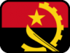 +flag+emblem+country+angola+outlined+ clipart
