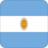 +flag+emblem+country+argentina+square+ clipart