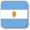 +flag+emblem+country+argentina+square+shadow+ clipart