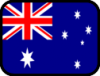 +flag+emblem+country+australia+outlined+ clipart