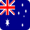 +flag+emblem+country+australia+square+ clipart