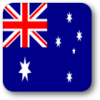 +flag+emblem+country+australia+square+shadow+ clipart