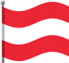 +flag+emblem+country+austria+flag+waving+ clipart