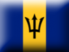 +flag+emblem+country+barbados+3D+ clipart