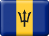 +flag+emblem+country+barbados+button+ clipart