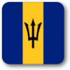 +flag+emblem+country+barbados+square+shadow+ clipart