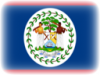 +flag+emblem+country+belize+vignette+ clipart