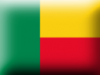 +flag+emblem+country+benin+3D+ clipart