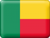 +flag+emblem+country+benin+button+ clipart