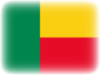 +flag+emblem+country+benin+vignette+ clipart