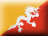 +flag+emblem+country+bhutan+3D+ clipart