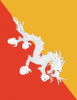 +flag+emblem+country+bhutan+flag+full+page+ clipart