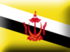 +flag+emblem+country+brunei+3D+ clipart