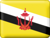 +flag+emblem+country+brunei+button+ clipart