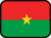 +flag+emblem+country+burkina+faso+outlined+ clipart