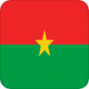 +flag+emblem+country+burkina+faso+square+ clipart