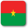 +flag+emblem+country+burkina+faso+square+shadow+ clipart