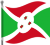 +flag+emblem+country+burundi+flag+waving+ clipart