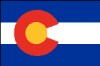 +flag+emblem+pennant+Colorado+ clipart