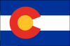 +flag+emblem+pennant+Colorado+ clipart