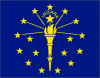 +flag+emblem+pennant+Indiana+ clipart