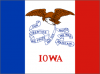 +flag+emblem+pennant+Iowa+ clipart