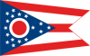 +flag+emblem+pennant+Ohio+ clipart